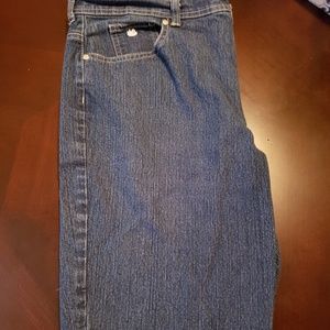 Gloria Vanderbilt Denim Bermuda Shorts
